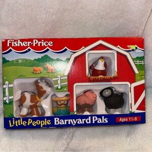 Fisher Price Little‎ People Barnyard Pals 1995 Factory Sealed Deadstock Vintage